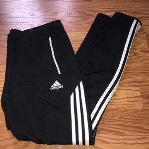 Adidas Black soccer sweats